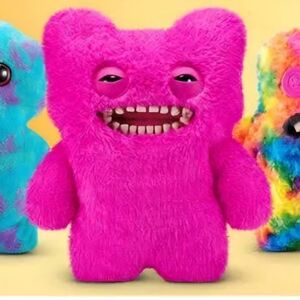 Fuggler Bigg Fugg XL Mr Buttons 18 Inch Plush With Teeth NWT